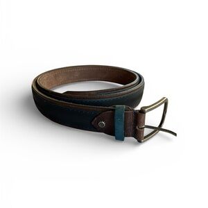 CYCLED Supercorsa Upcycled Bike Tire & Leather Belt - Made in Italy SZ 46